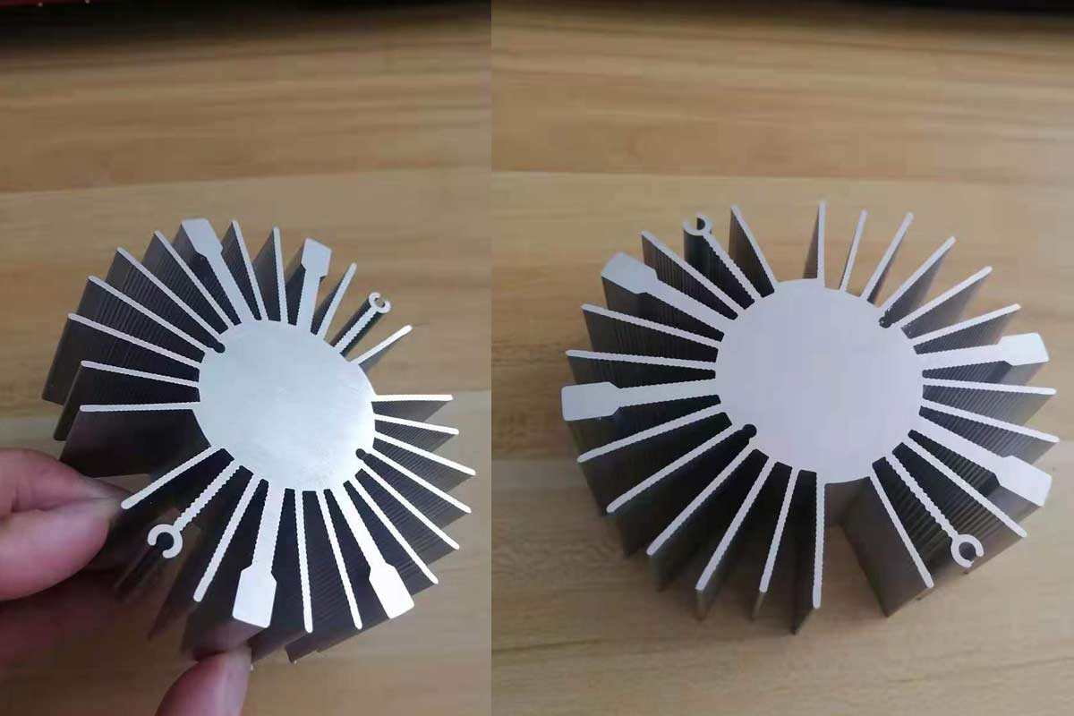 太陽花試切太漂亮，客戶當(dāng)場(chǎng)訂購型材切割機(jī)SDY-Q450