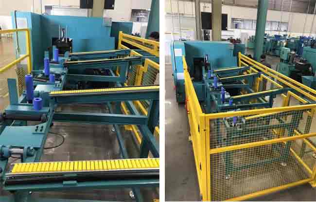 全自動上料鋸切機整體圖 全自動上料鋸切機整體圖